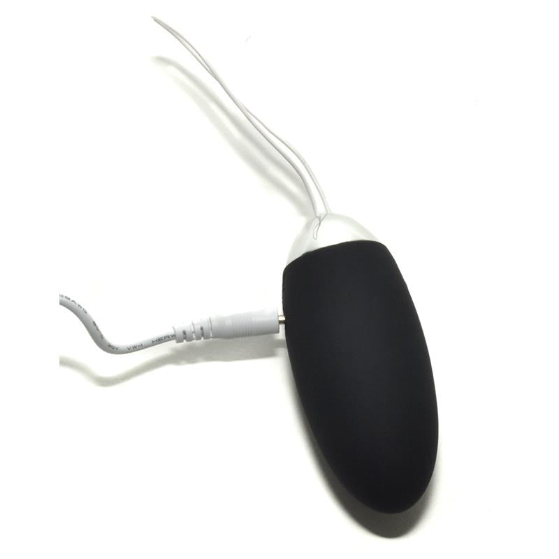 RIMBA TOYS - HUEVO VIBRADOR CON CONTROL REMOTO VENICE NEGRO