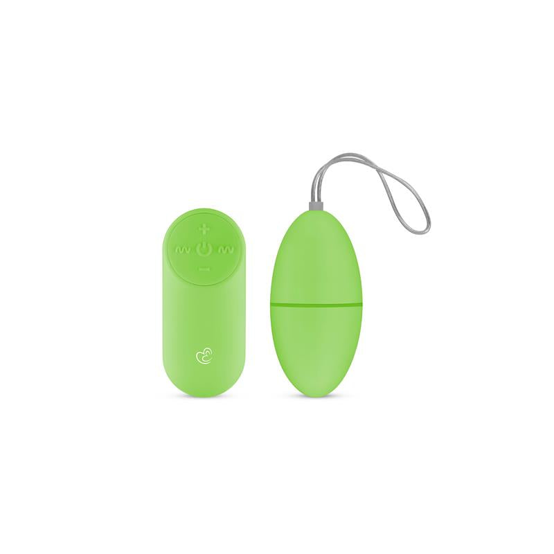 EASYTOYS - HUEVO VIBRADOR  CONTROL REMOTO - VERDE