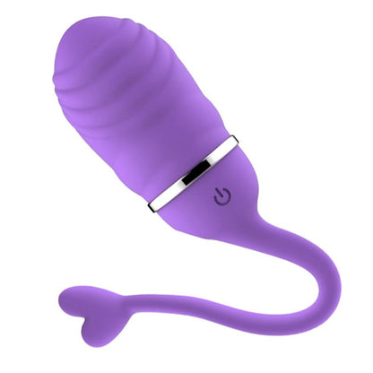 INTOYOU - HUEVO VIBRADOR CONTROL REMOTO ODISE USB SILICONA PÚRPURA