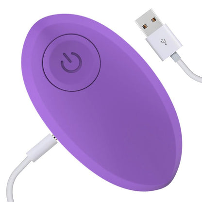 INTOYOU - HUEVO VIBRADOR CONTROL REMOTO ODISE USB SILICONA PÚRPURA