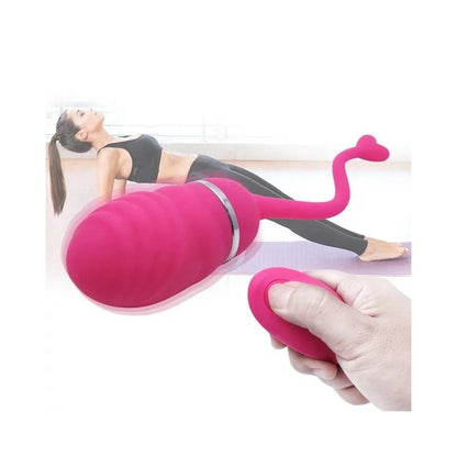 INTOYOU - HUEVO VIBRADOR CONTROL REMOTO ODISE USB SILICONA ROSA
