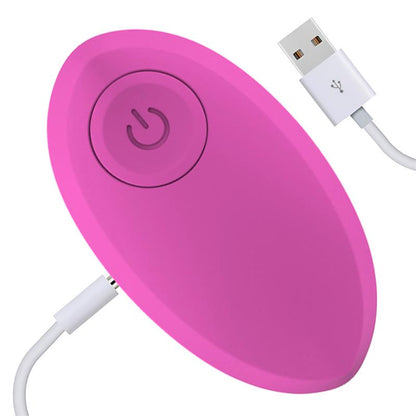 INTOYOU - HUEVO VIBRADOR CONTROL REMOTO ODISE USB SILICONA ROSA