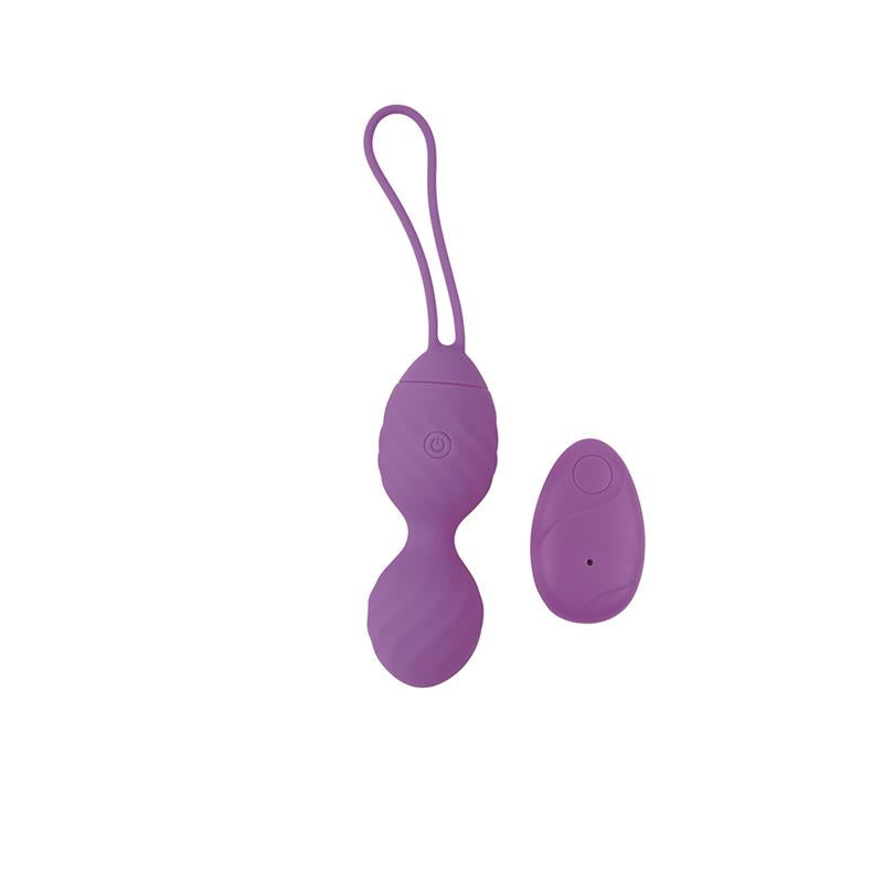 CHISA - HUEVO VIBRADOR CONTROL REMOTO RIDGED USB SILICONA 7.4