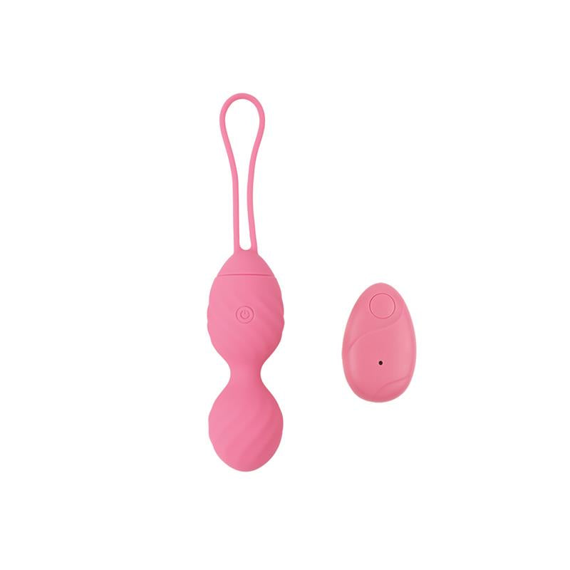 CHISA - HUEVO VIBRADOR CONTROL REMOTO RIDGED USB SILICONA 7.4