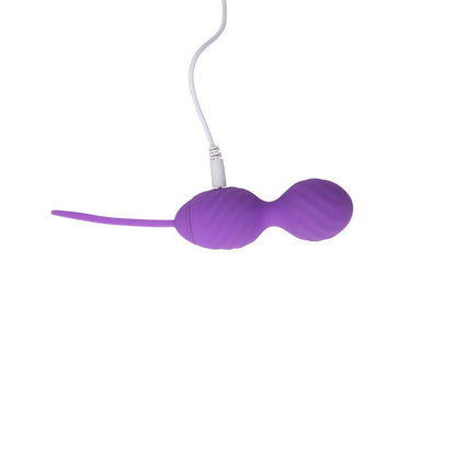 CHISA - HUEVO VIBRADOR CONTROL REMOTO RIDGED USB SILICONA 7.4