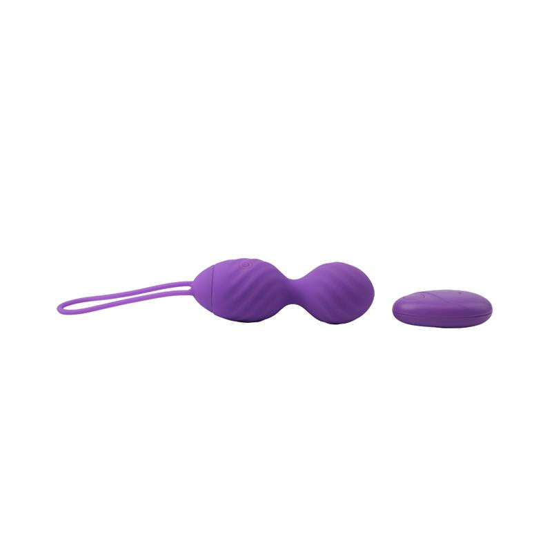 CHISA - HUEVO VIBRADOR CONTROL REMOTO RIDGED USB SILICONA 7.4