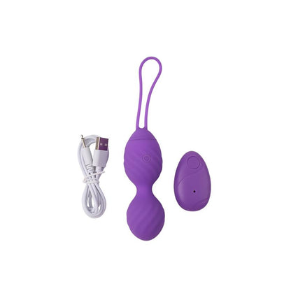 CHISA - HUEVO VIBRADOR CONTROL REMOTO RIDGED USB SILICONA 7.4