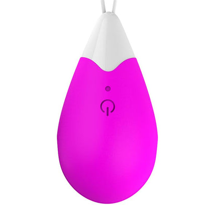 DROPS - HUEVO VIBRADOR CONTROL REMOTO USB SILICONA PURPURA