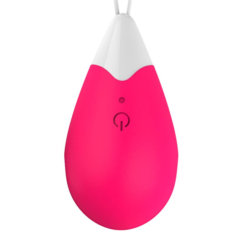 DROPS - HUEVO VIBRADOR CONTROL REMOTO USB SILICONA ROSA