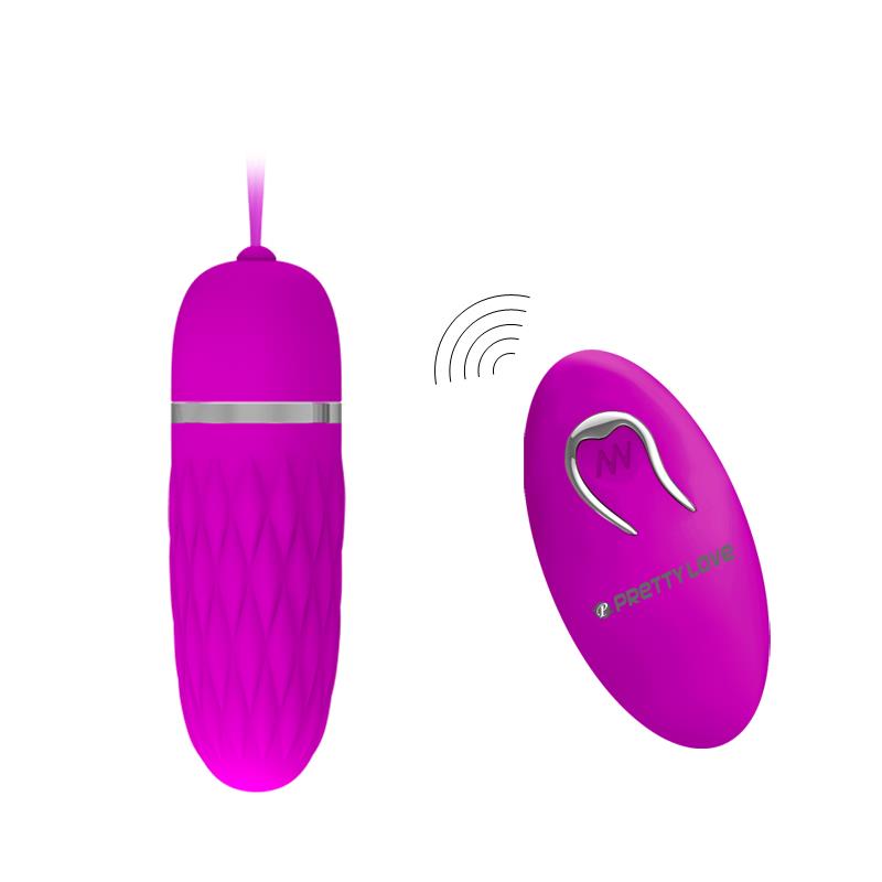 PRETTYLOVE - HUEVO VIBRADOR DAWN COLOR PÚRPURA