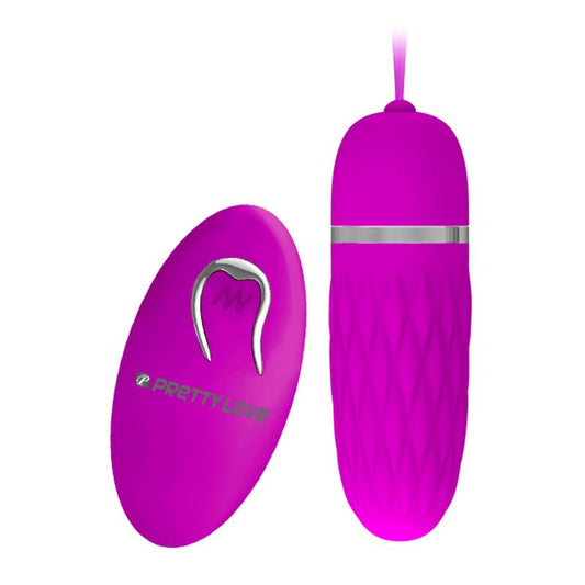 PRETTYLOVE - HUEVO VIBRADOR DAWN COLOR PÚRPURA
