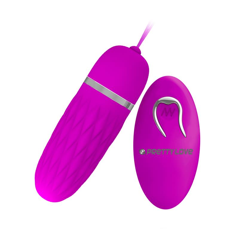 PRETTYLOVE - HUEVO VIBRADOR DAWN COLOR PÚRPURA