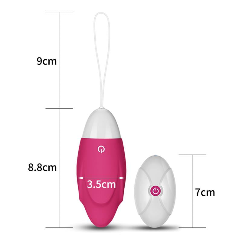 LOVETOY - HUEVO VIBRADOR IJOY CONTROL REMOTO USB ROSA