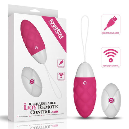 LOVETOY - HUEVO VIBRADOR IJOY CONTROL REMOTO USB ROSA