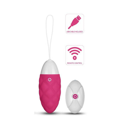 LOVETOY - HUEVO VIBRADOR IJOY CONTROL REMOTO USB ROSA