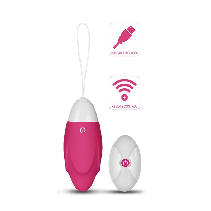 LOVETOY - HUEVO VIBRADOR IJOY CONTROL REMOTO USB ROSA