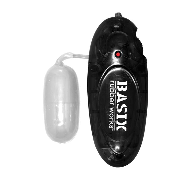 BASIX RUBBER WORKS - HUEVO VIBRADOR JELLY BLANCO