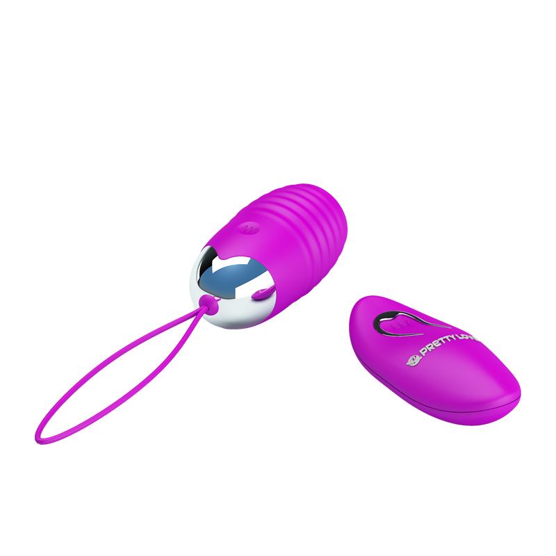 PRETTYLOVE - HUEVO VIBRADOR JESSICA USB PURPURA