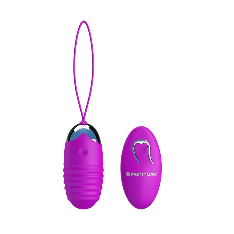PRETTYLOVE - HUEVO VIBRADOR JESSICA USB PURPURA