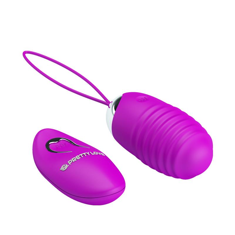 PRETTYLOVE - HUEVO VIBRADOR JESSICA USB PURPURA