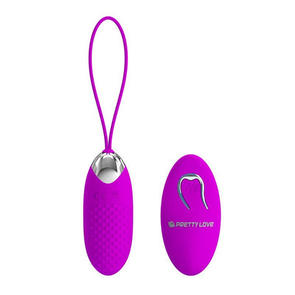 PRETTYLOVE - HUEVO VIBRADOR JOANNA USB PURPURA