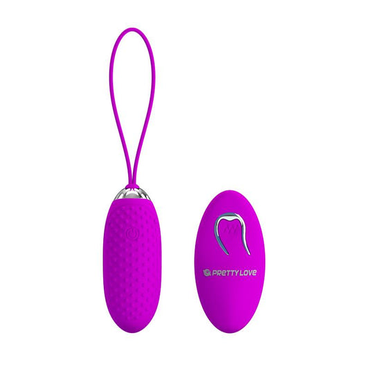 PRETTYLOVE - HUEVO VIBRADOR JOANNA USB PURPURA