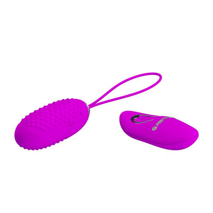PRETTYLOVE - HUEVO VIBRADOR JOANNA USB PURPURA