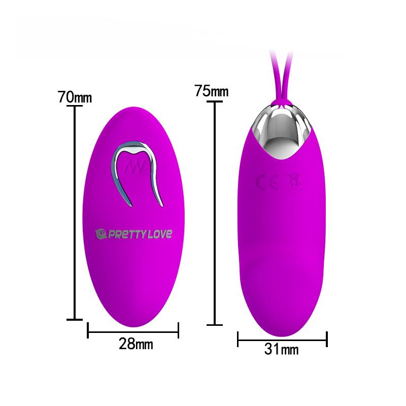 PRETTYLOVE - HUEVO VIBRADOR JULIA