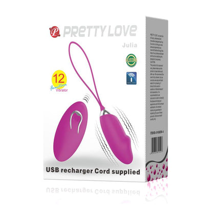 PRETTYLOVE - HUEVO VIBRADOR JULIA