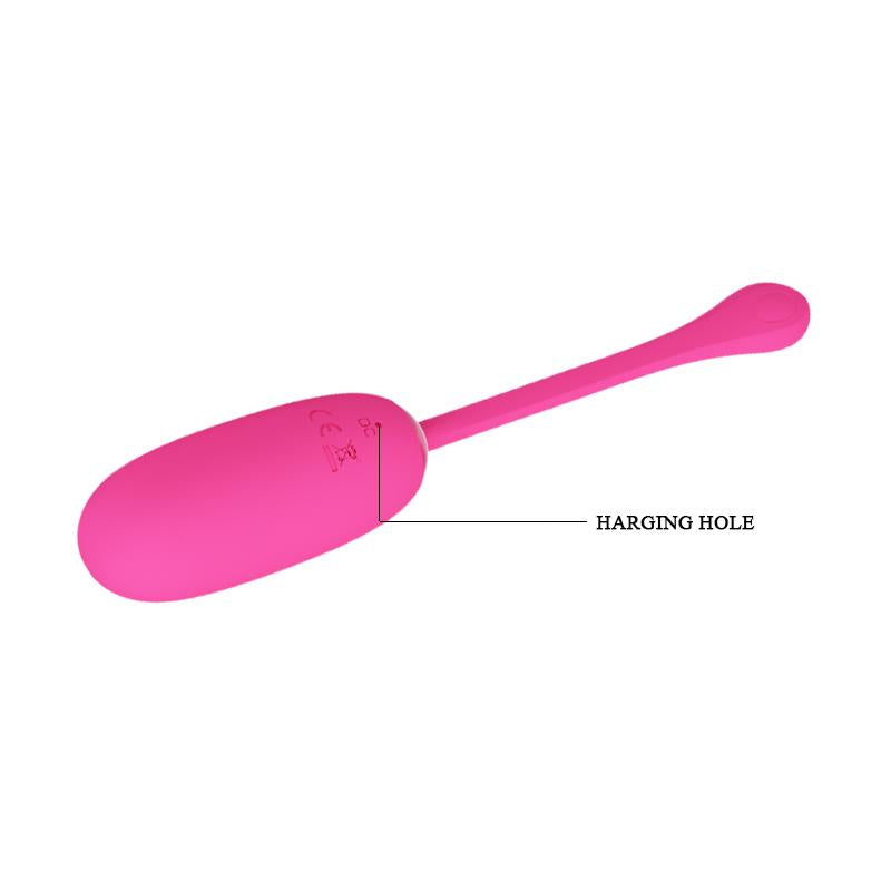 PRETTYLOVE - HUEVO VIBRADOR JULIUS USB SILICONA ROSA