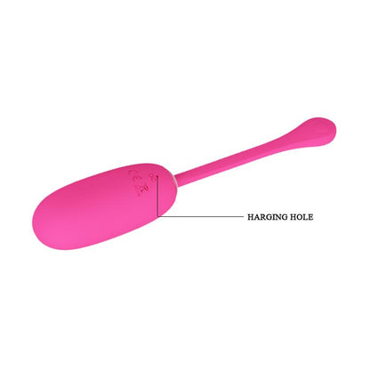 PRETTYLOVE - HUEVO VIBRADOR JULIUS USB SILICONA ROSA