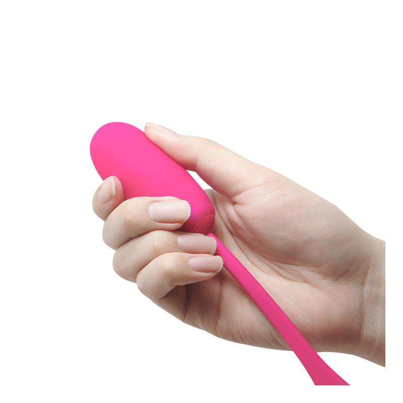 PRETTYLOVE - HUEVO VIBRADOR JULIUS USB SILICONA ROSA