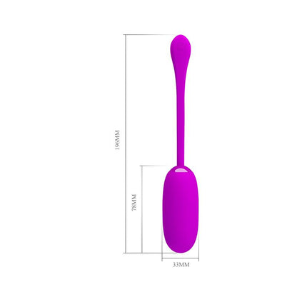 PRETTYLOVE - HUEVO VIBRADOR JULIUS USB SILICONA