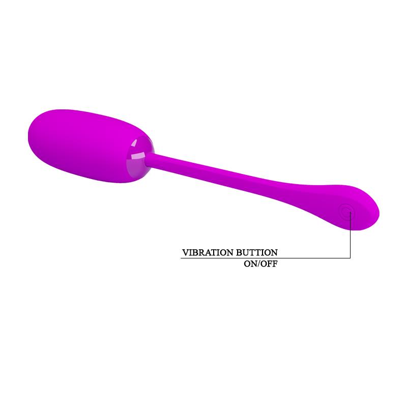PRETTYLOVE - HUEVO VIBRADOR JULIUS USB SILICONA