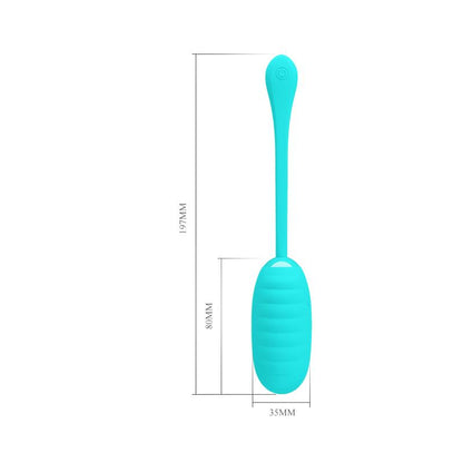 PRETTYLOVE - HUEVO VIBRADOR KIRK SILICONA USB