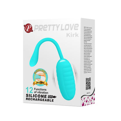 PRETTYLOVE - HUEVO VIBRADOR KIRK SILICONA USB