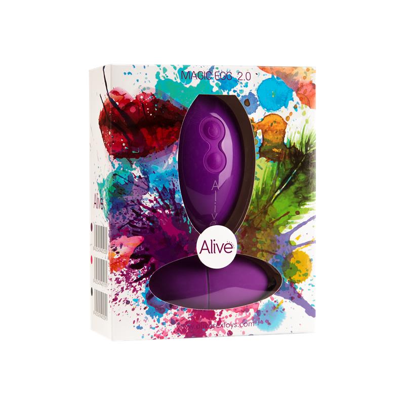 ADRIEN LASTIC - HUEVO VIBRADOR MAGIC EGG 3.0 PURPURA