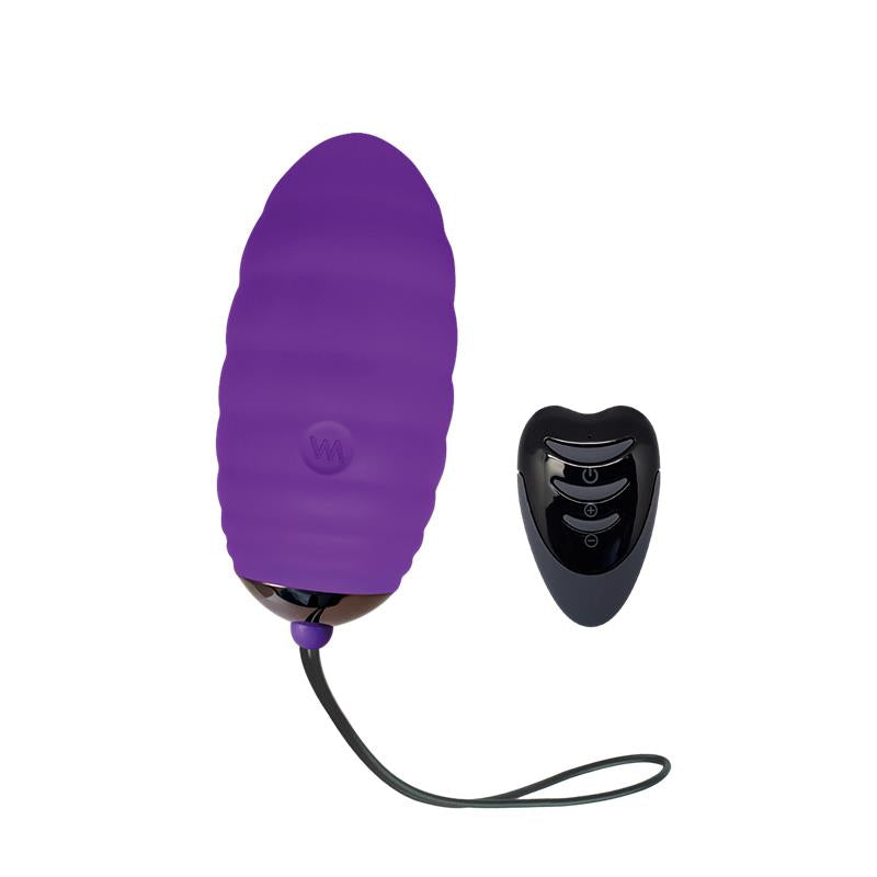 ADRIEN LASTIC - HUEVO VIBRADOR OCEAN BREEZE 2.0 CON CONTROL REMOTO PÚRPURA