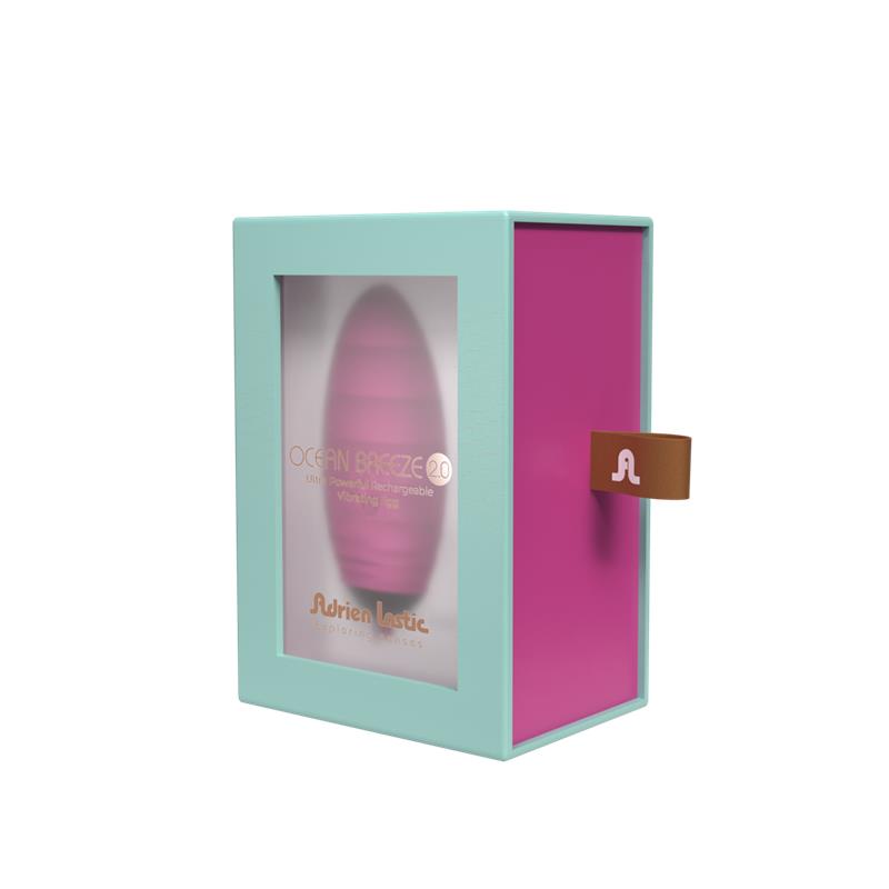 ADRIEN LASTIC - HUEVO VIBRADOR OCEAN BREEZE 2.0 CONTROL REMOTO ROSA