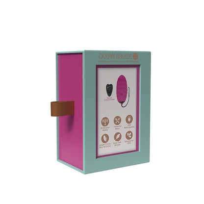 ADRIEN LASTIC - HUEVO VIBRADOR OCEAN BREEZE 2.0 CONTROL REMOTO ROSA