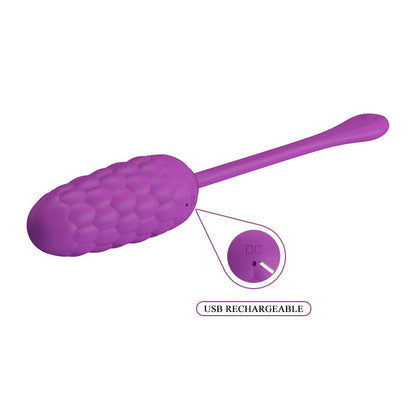 PRETTYLOVE - HUEVO VIBRADOR USB SILICONA MARINA