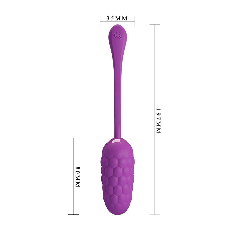 PRETTYLOVE - HUEVO VIBRADOR USB SILICONA MARINA