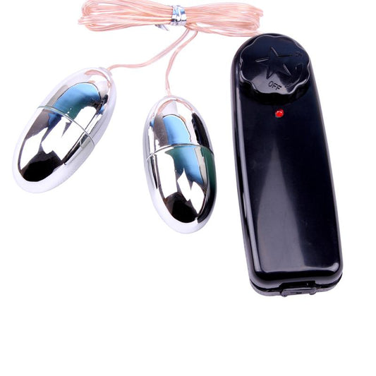 CHISA - HUEVOS VIBRADORES CON CONTROL REMOTO