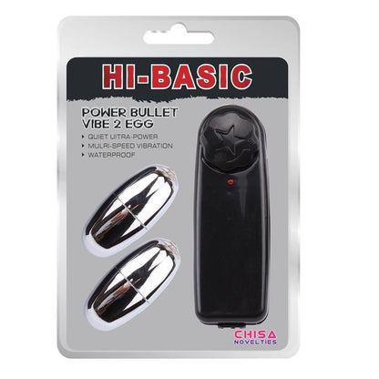 CHISA - HUEVOS VIBRADORES CON CONTROL REMOTO