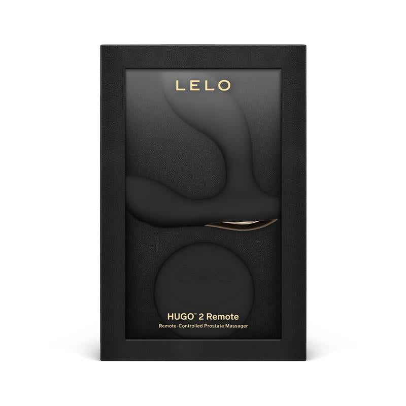 LELO - HUGO 2 MASAJEADOR PROSTÁTICO CON CONTROL REMOTO NEGRO