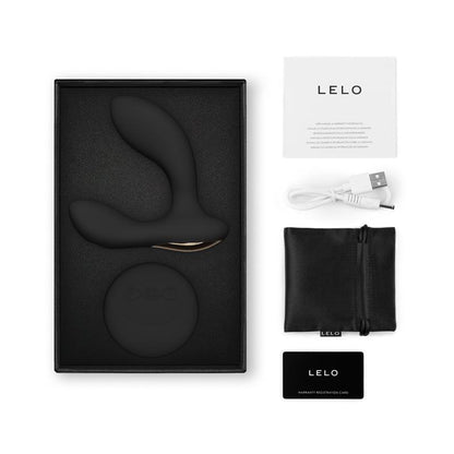 LELO - HUGO 2 MASAJEADOR PROSTÁTICO CON CONTROL REMOTO NEGRO