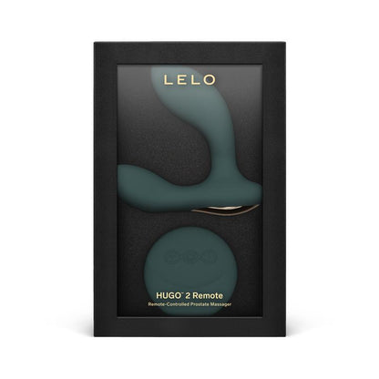 LELO - HUGO 2 MASAJEADOR PROSTÁTICO CON CONTROL REMOTO VERDE