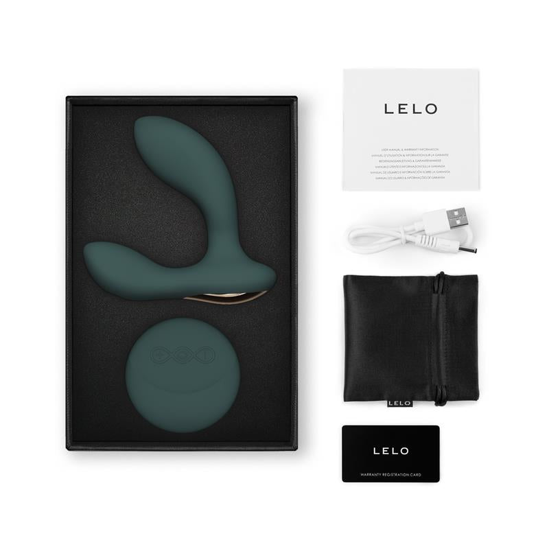 LELO - HUGO 2 MASAJEADOR PROSTÁTICO CON CONTROL REMOTO VERDE