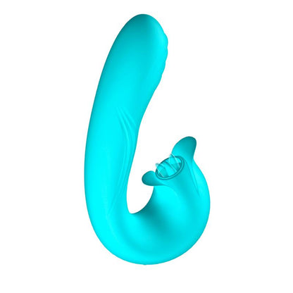 INTOYOU - HYDRA VIBRADOR CON PULSACIÓN Y LENGUA ESTIMULADORA DE CLÍTORIS 3 MOTORES USB