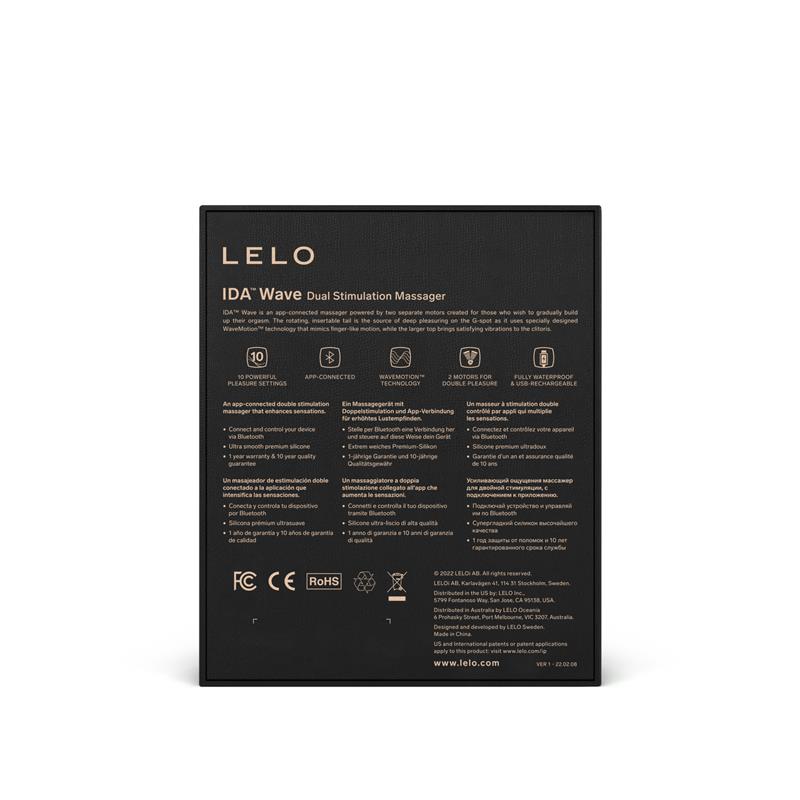 LELO - IDA WAVE CON APP CORAL RED
